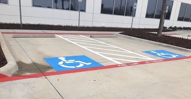 Multiple handicap parking spaces in your parking lot.